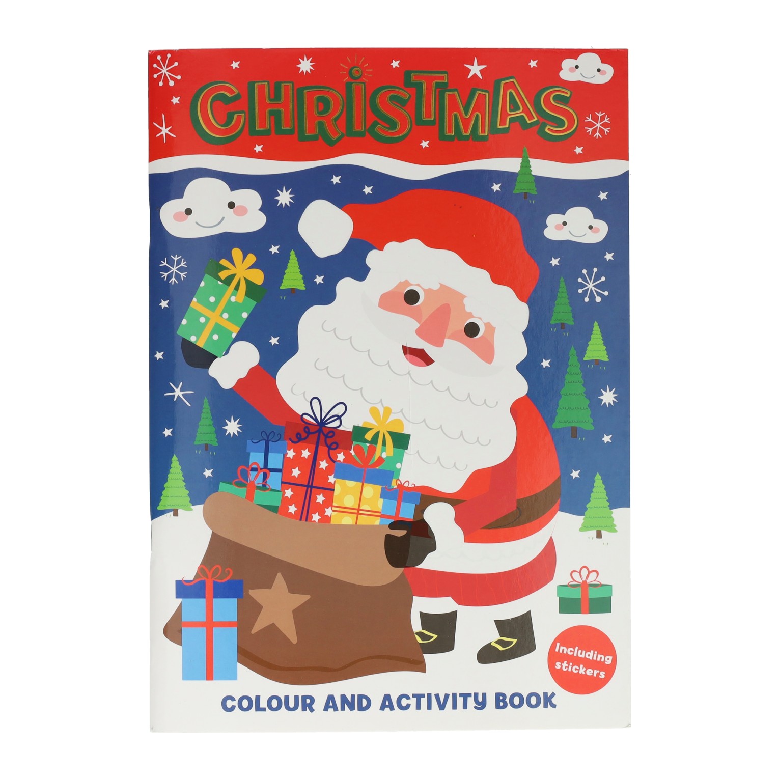 Livre de coloriage et d'activités A4 Noël