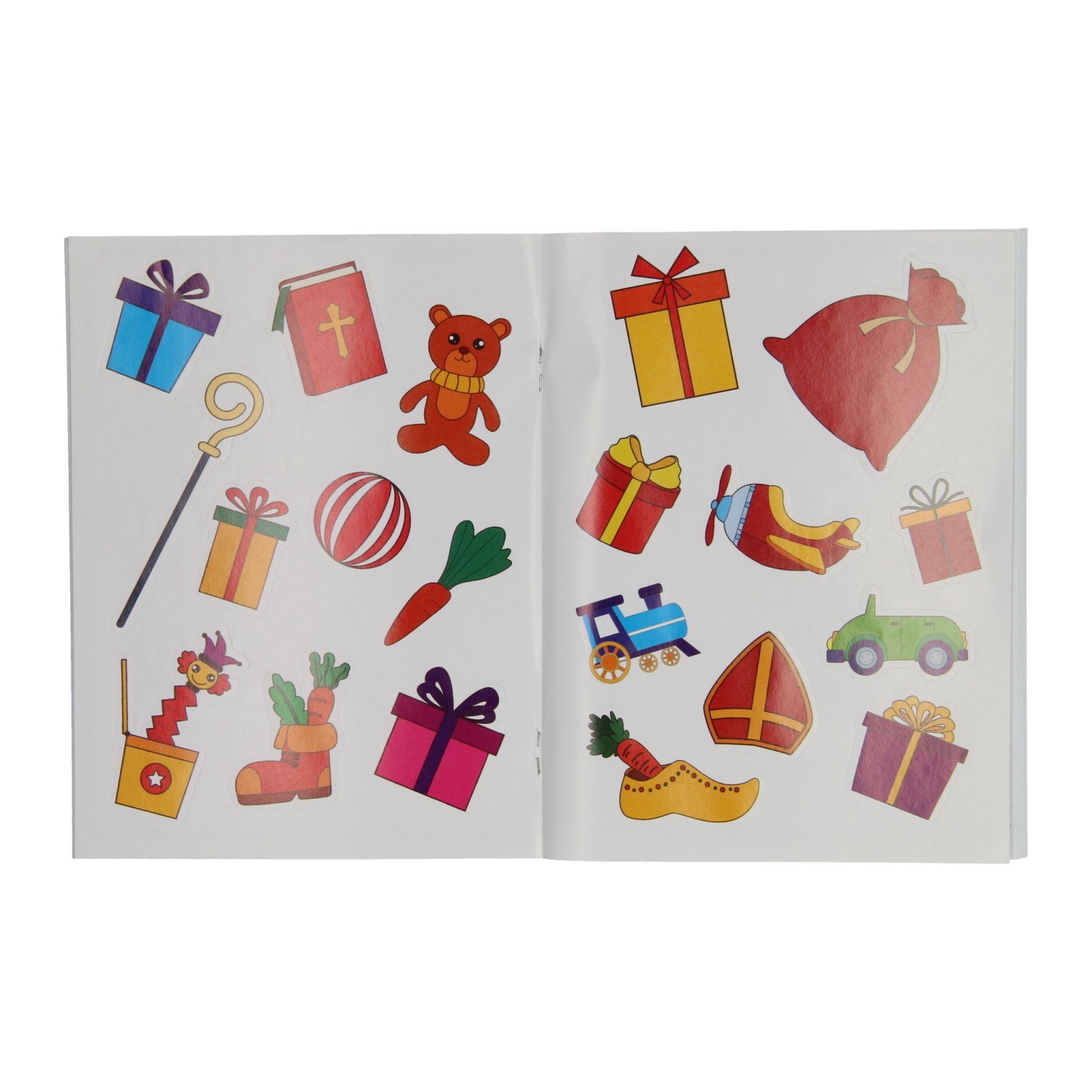 Sinterklaas Kleurboek met Stickers