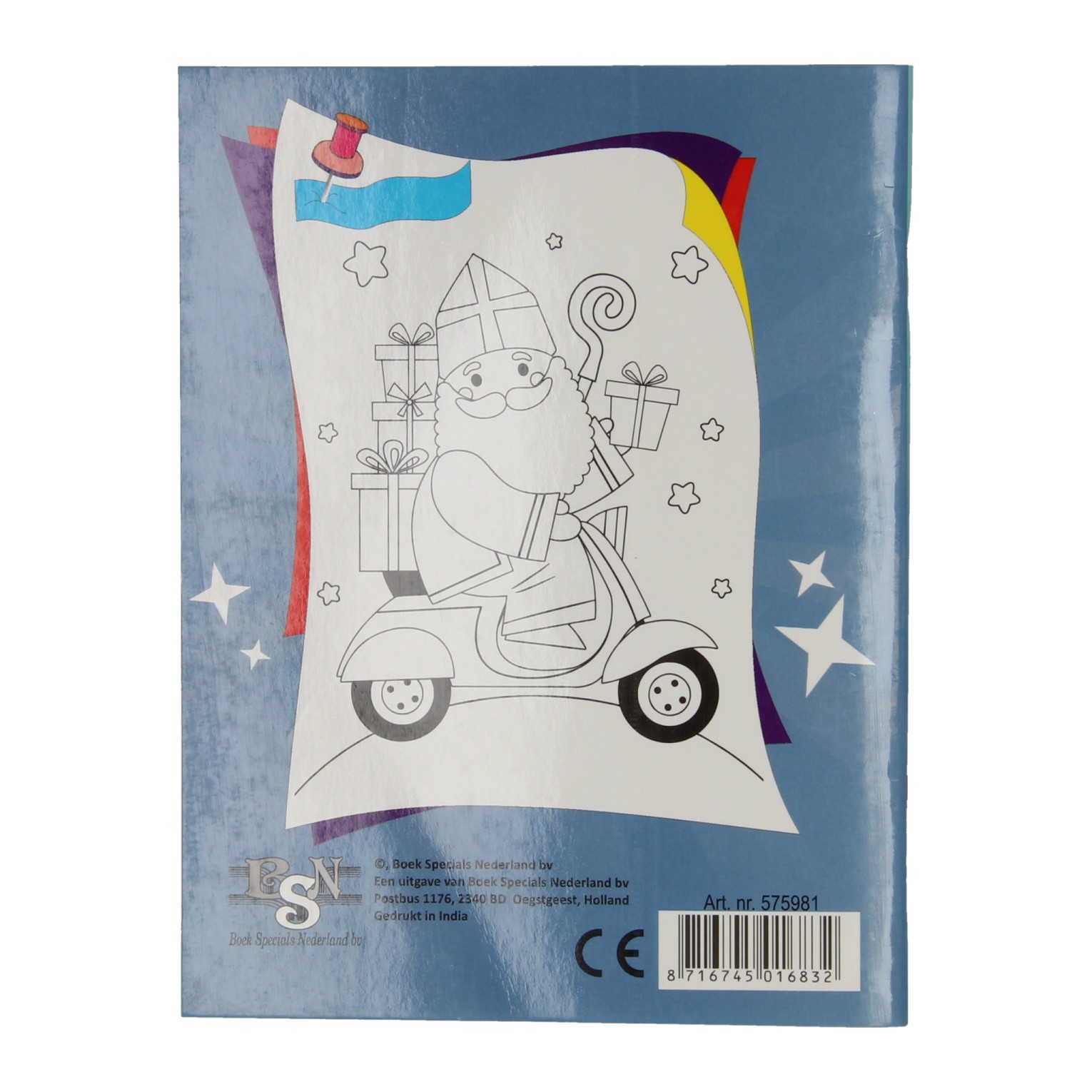 Sinterklaas Kleurboek met Stickers