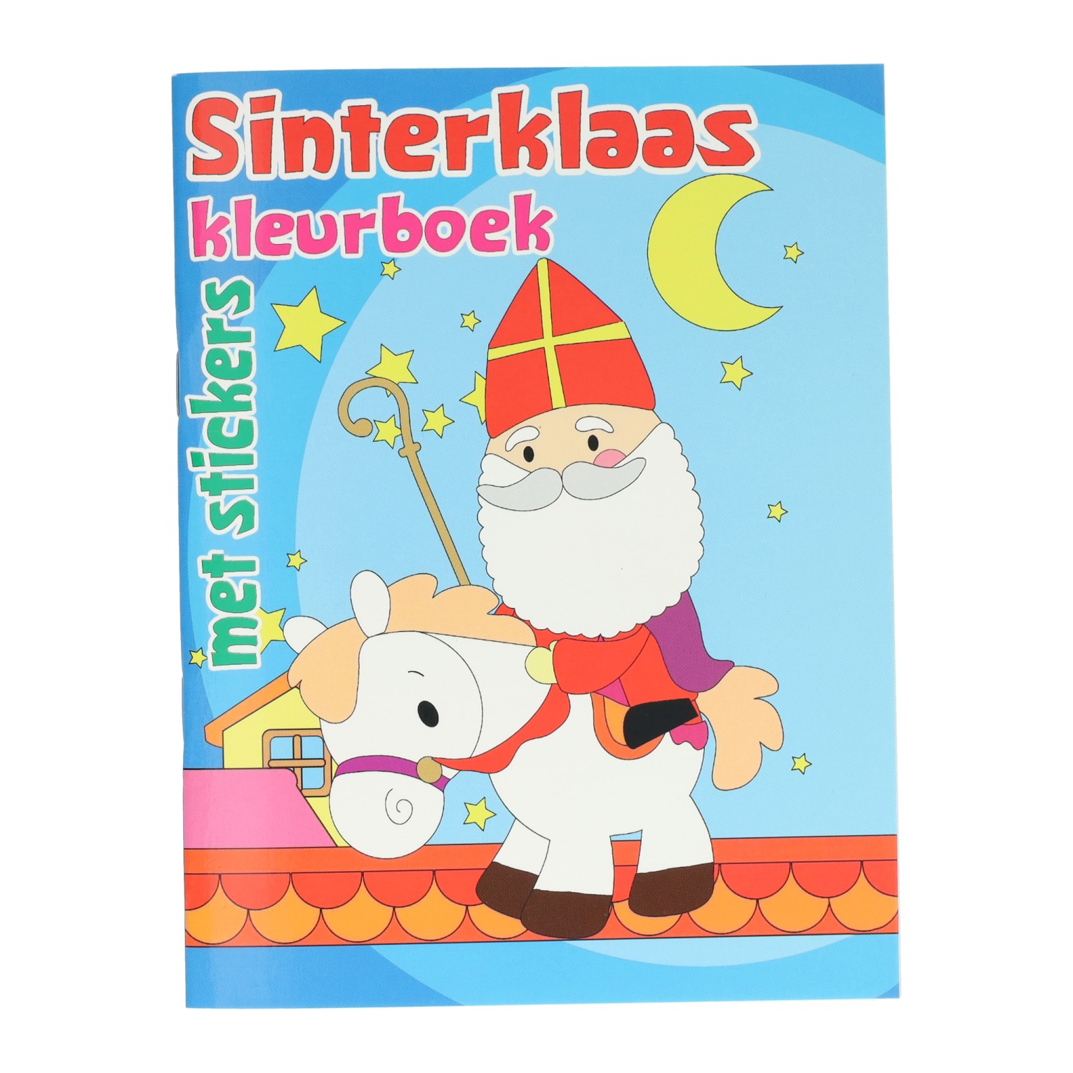 Sinterklaas Kleurboek met Stickers