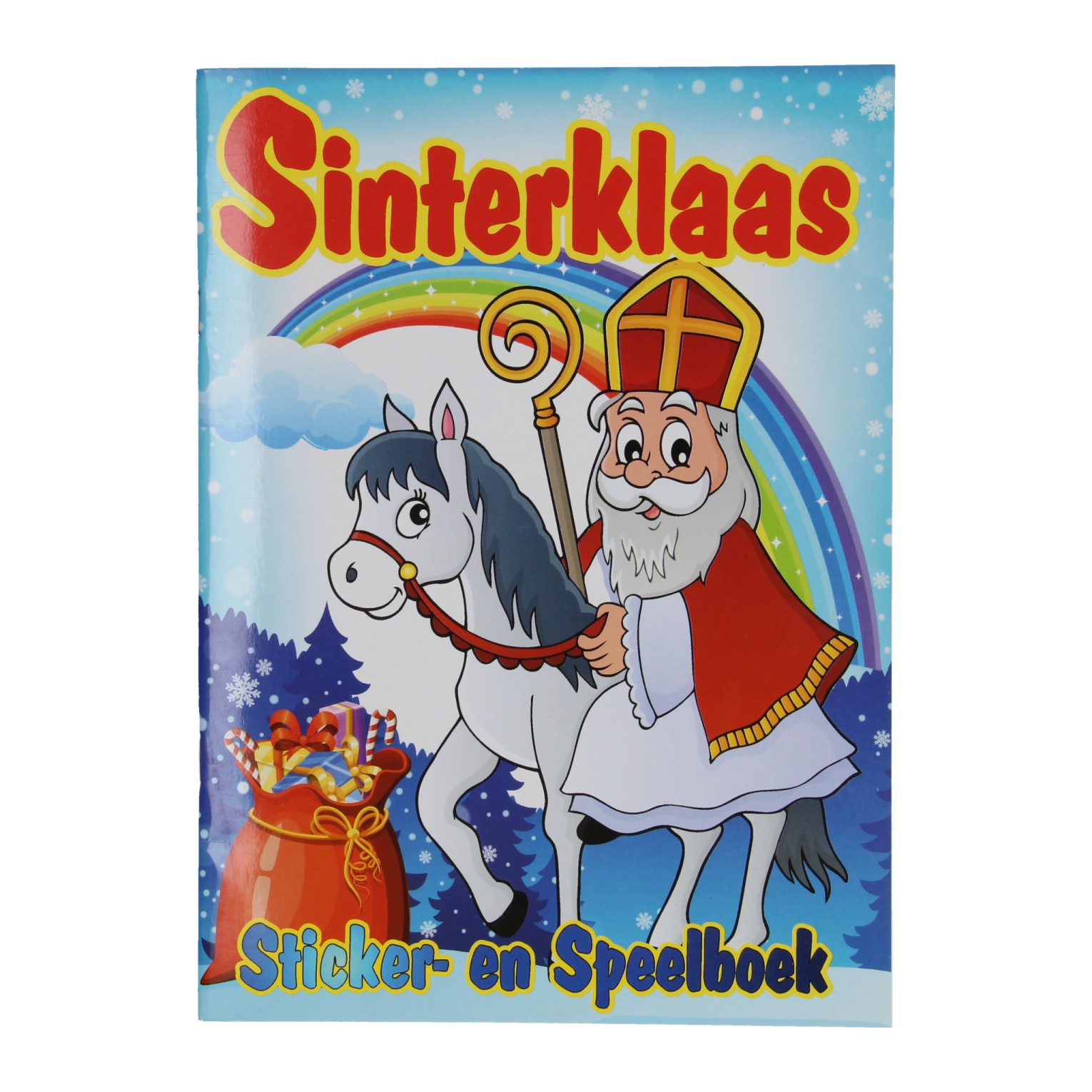 Sinterklaas Aufkleber und Spielbuch