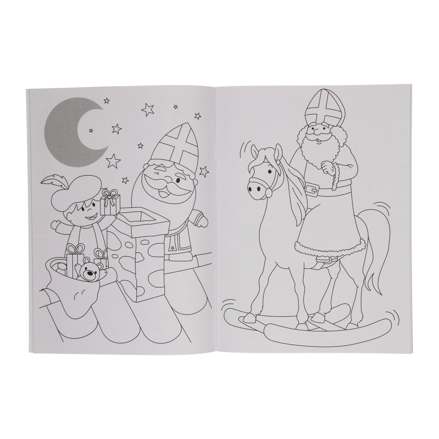 Sinterklaas Sticker- en Speelboek