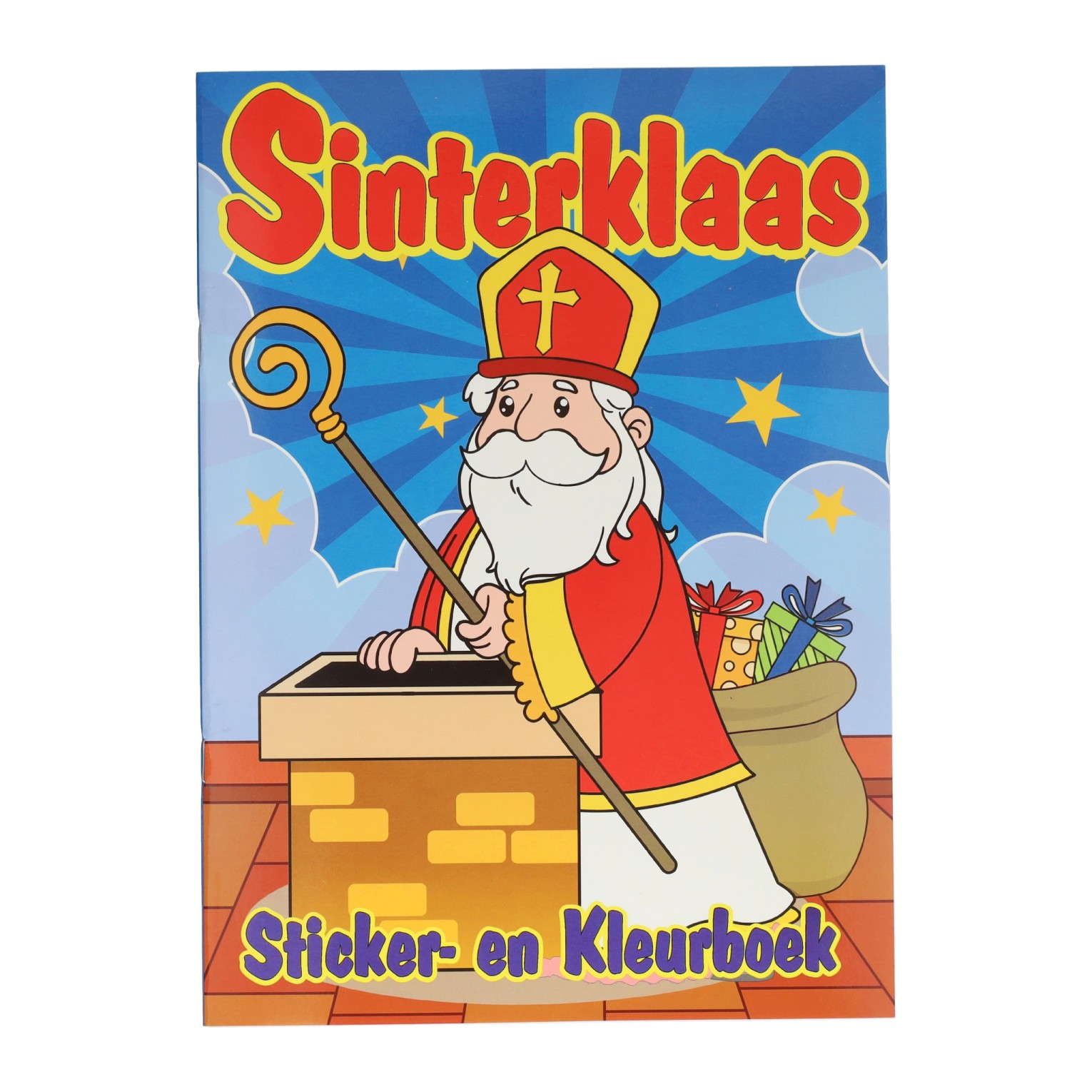 Autocollant et livre de coloriage Sinterklaas