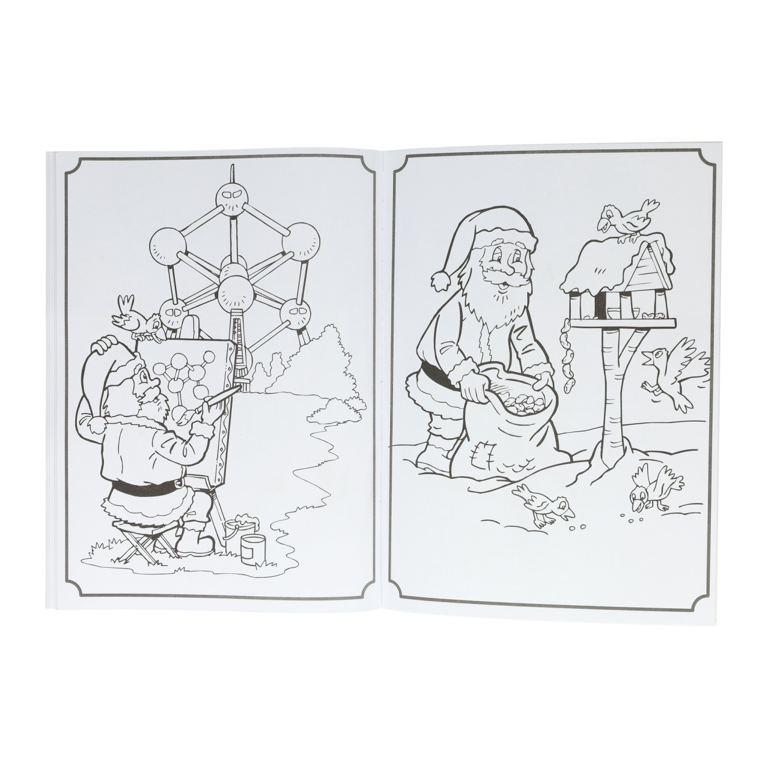 Livre de coloriage de Noël, 48 pages.