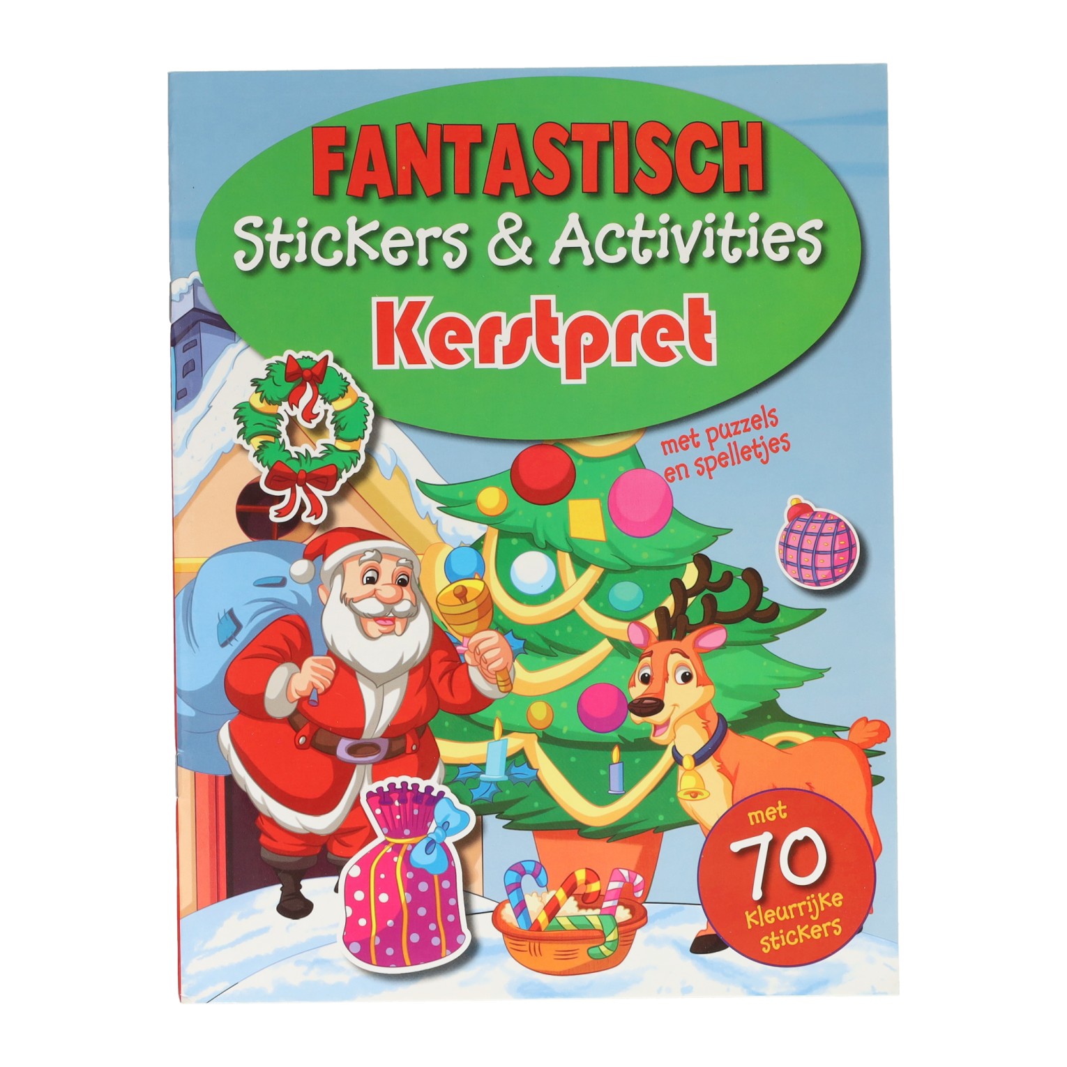 Fantastisch Stickers- en Activiteiten Kerstpret