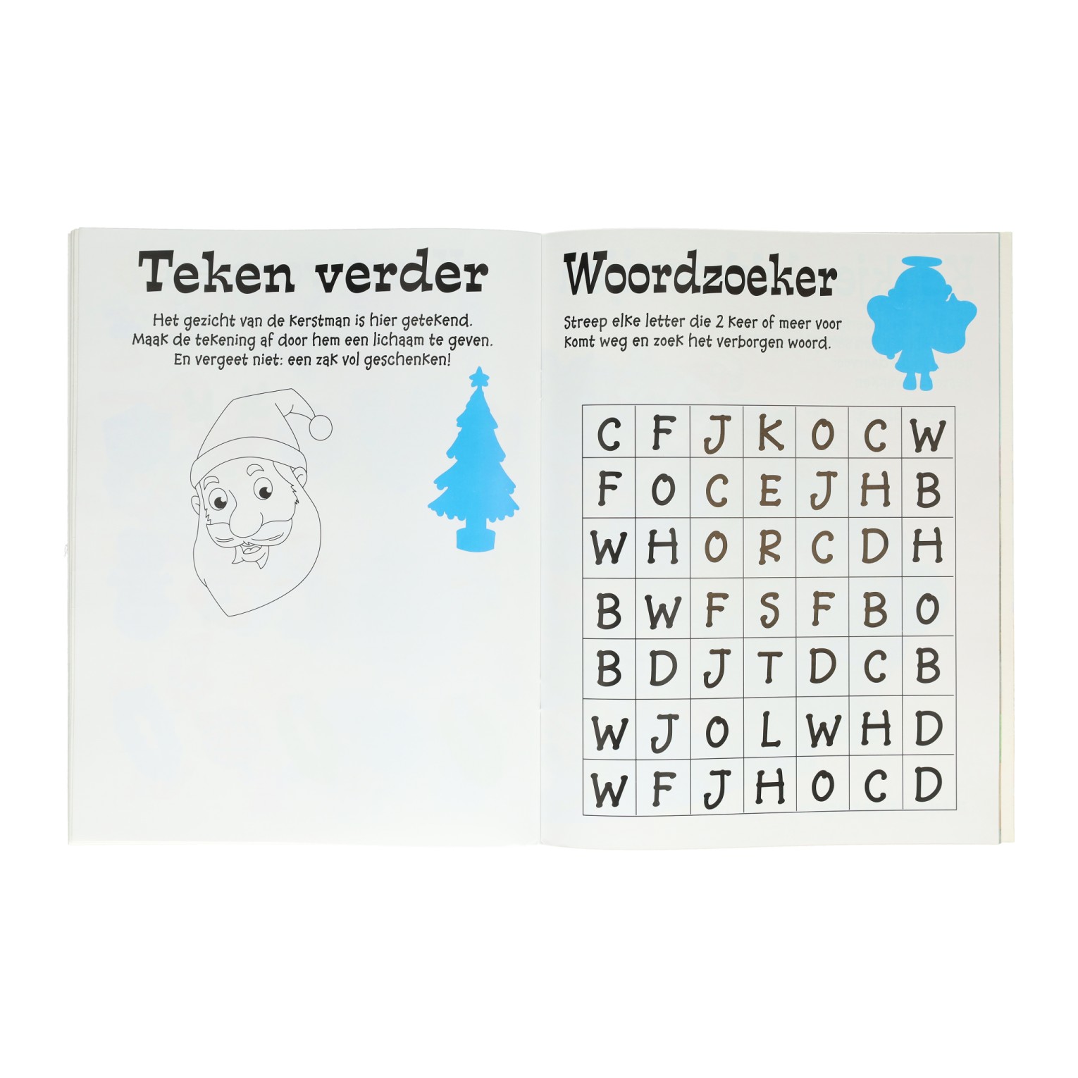 Fantastisch Stickers- en Activiteiten Kerstpret