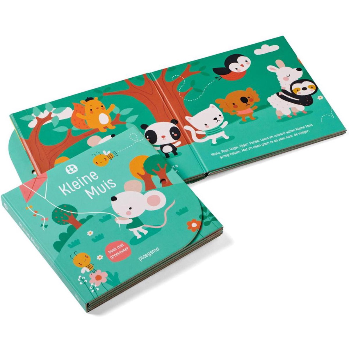 Kleine Muis Kartonboek met Groeimeter