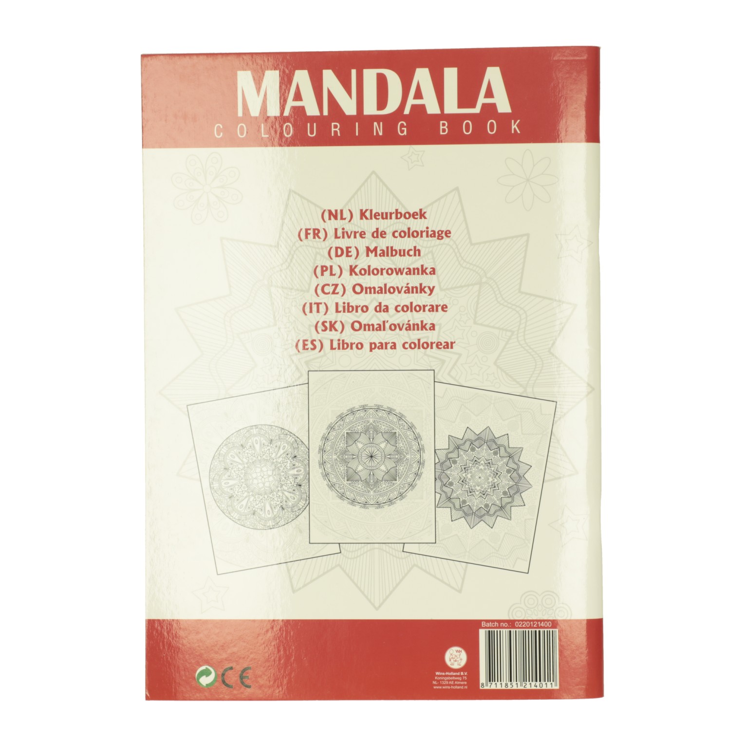 Kleurboek Mandala