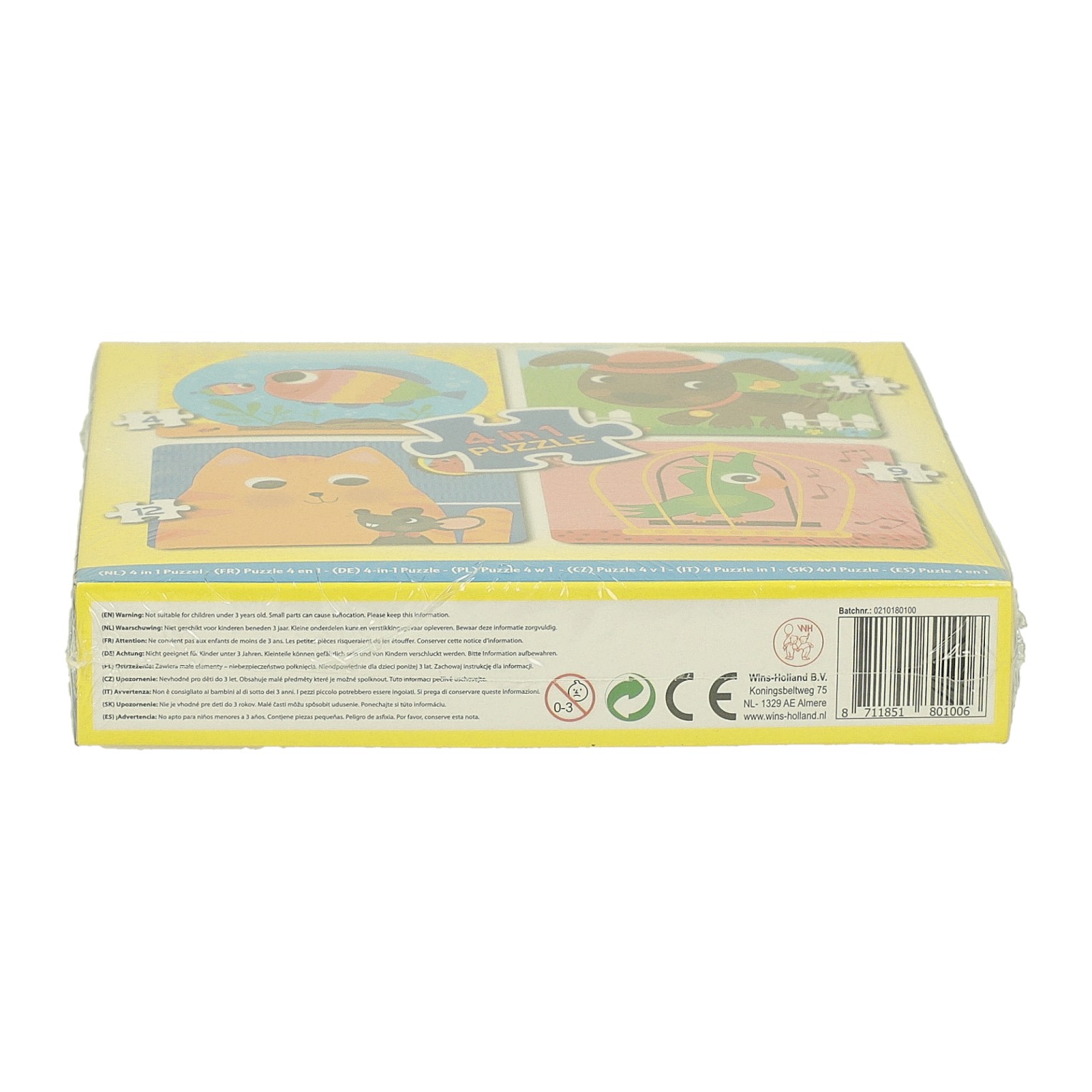 4in1 Puzzle Haustiere