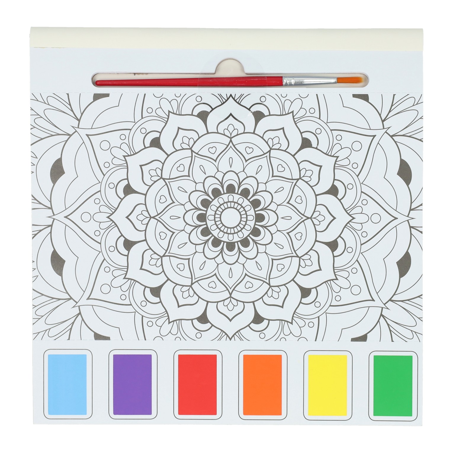 Waterverfkleurblok Volwassenen - Mandala's