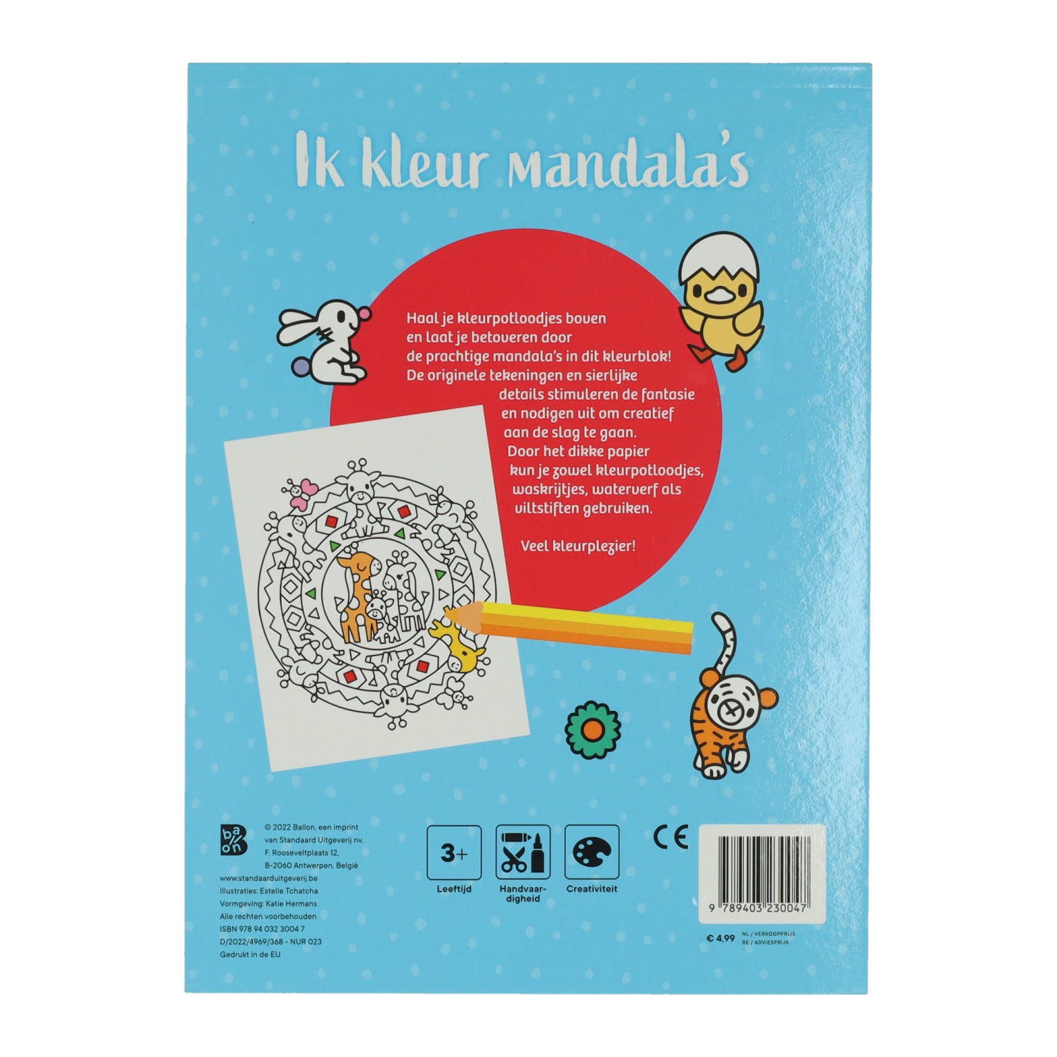 Mandala's Kleuren Babydieren Kleurboek