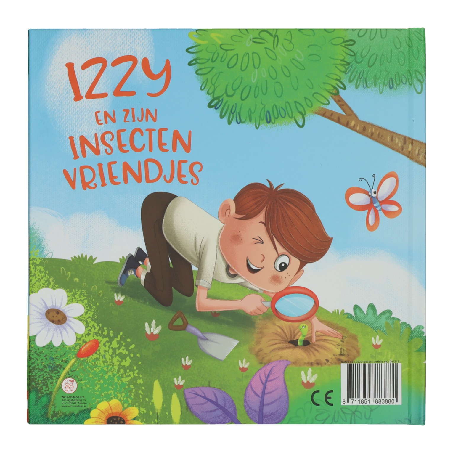 Prentenboek Groot - Izzy en zijn Insecten Vriendjes