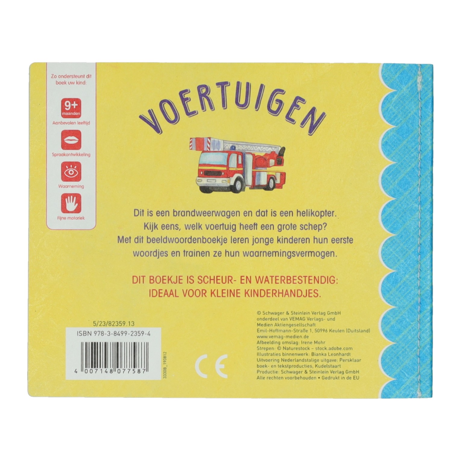 Scheur- en Waterbestendig Boekje - Voertuigen