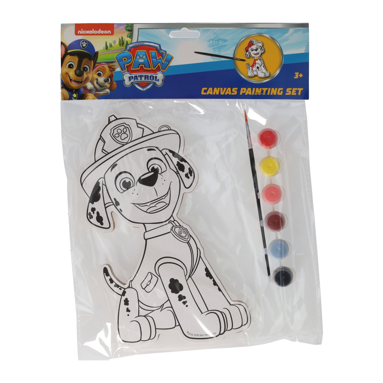 Figuur Canvas Schilderen PAW Patrol - Marshall