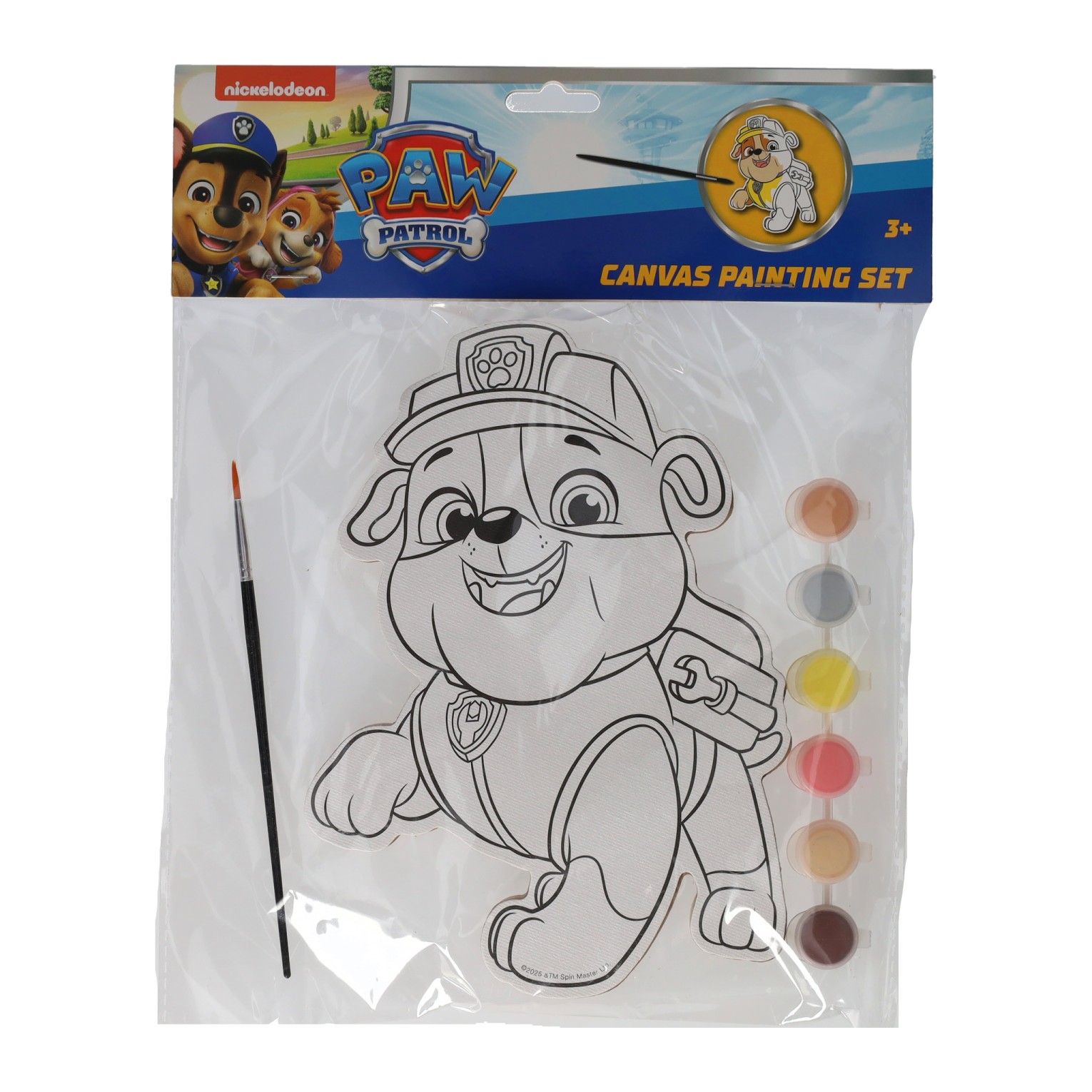 Figuur Canvas Schilderen PAW Patrol - Rubble
