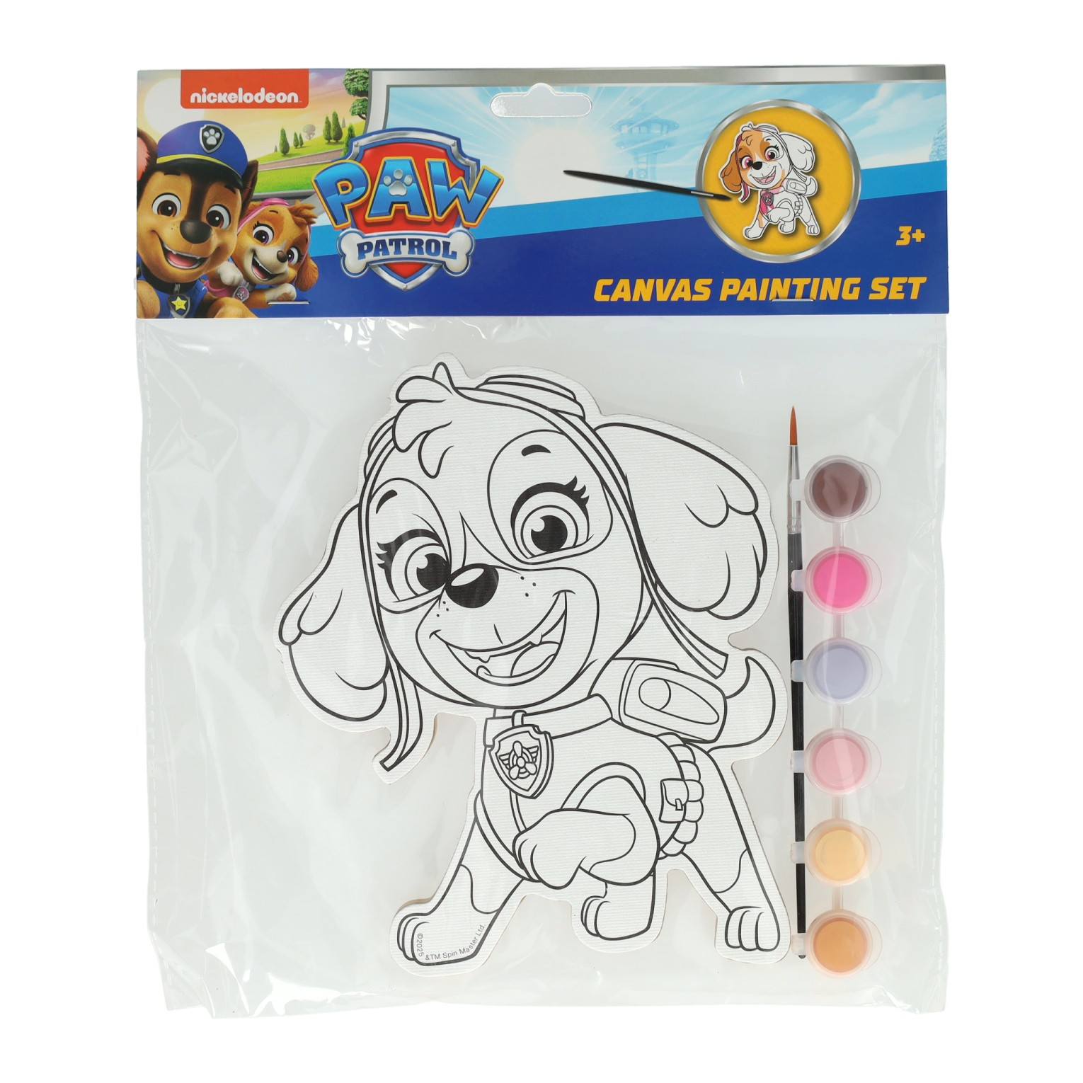 Figuur Canvas Schilderen PAW Patrol - Skye