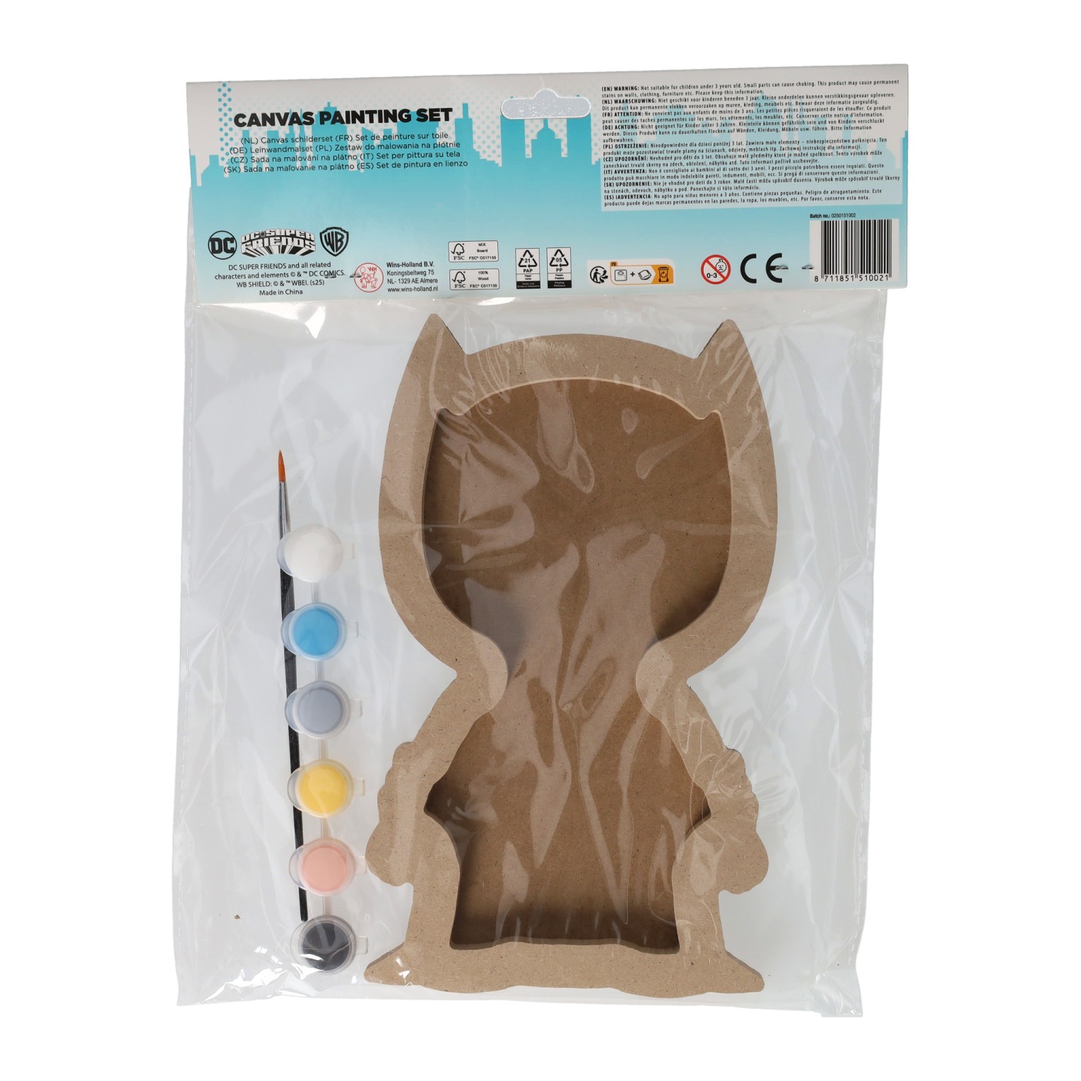 Figuur Canvas Schilderen DC Comics - Batman