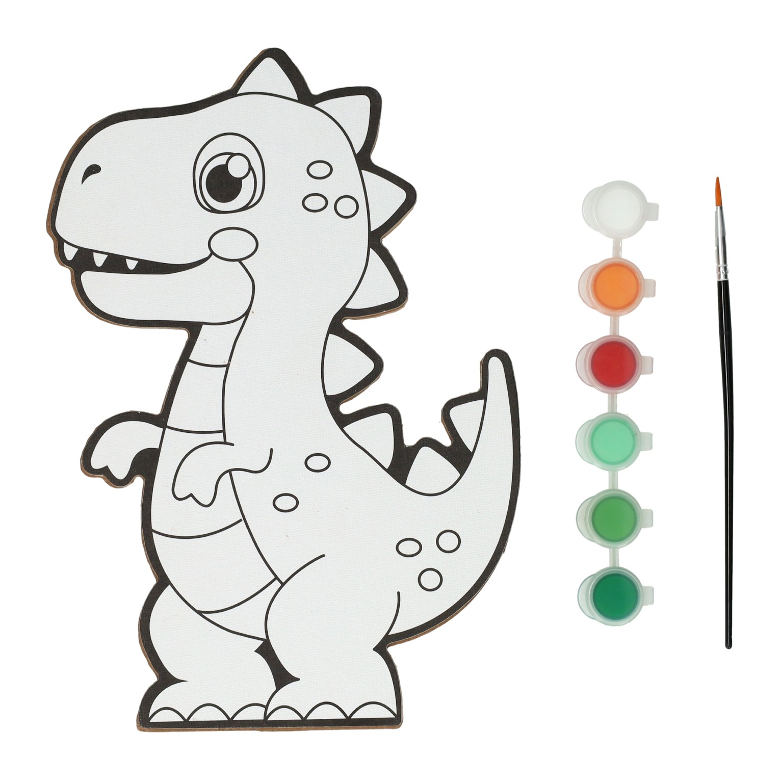 Figuur Canvas Schilderen - Dino