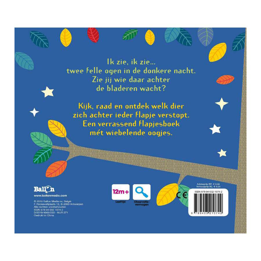 Livre à rabats - Je vois je vois Dans la forêt