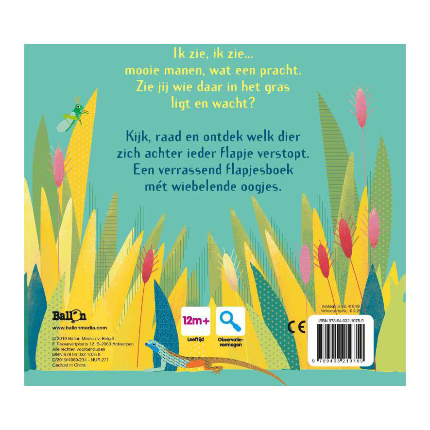 Livre à rabats - J'espionne, j'espionne Au zoo