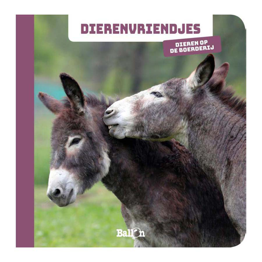 Dierenvriendjes Kartonboekje Dieren op de boerderij