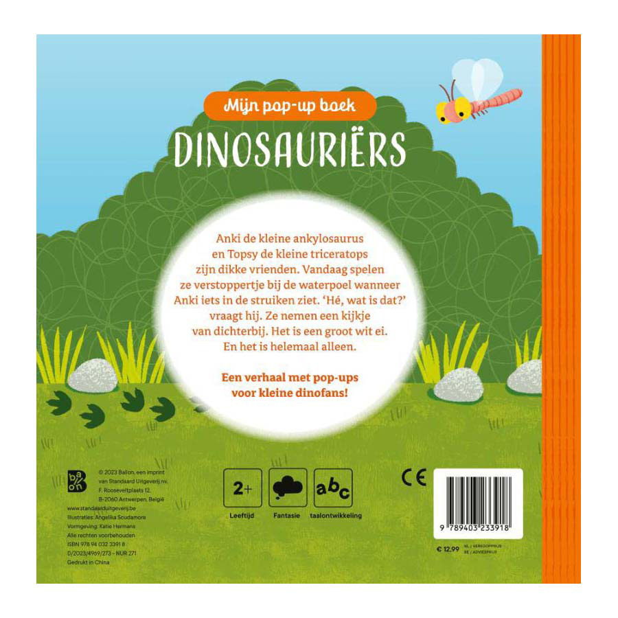 Pop-up Boek Dinosauriers
