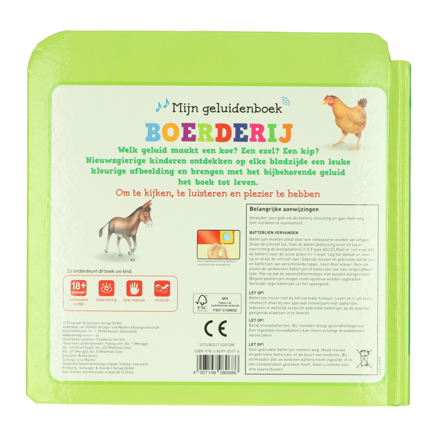 Mijn Geluidenboek Wilde dieren