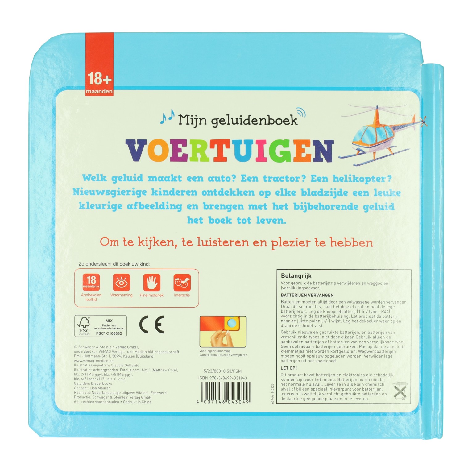 Mijn Geluidenboek Voertuigen