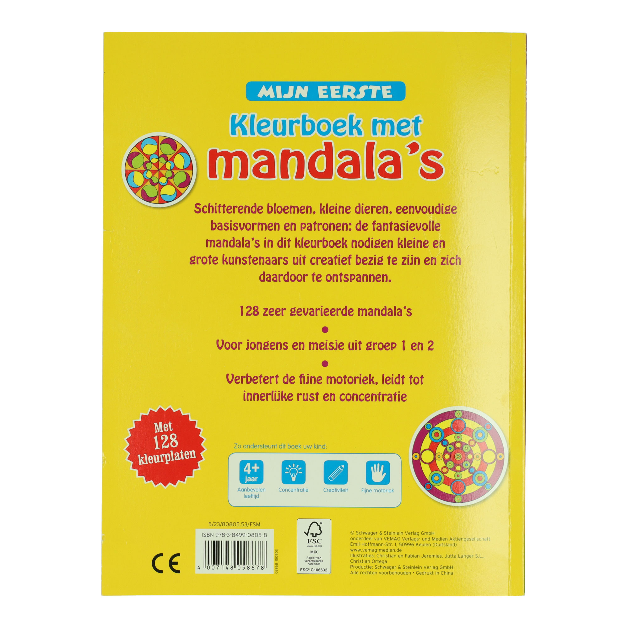 Mon premier livre de coloriage mandala