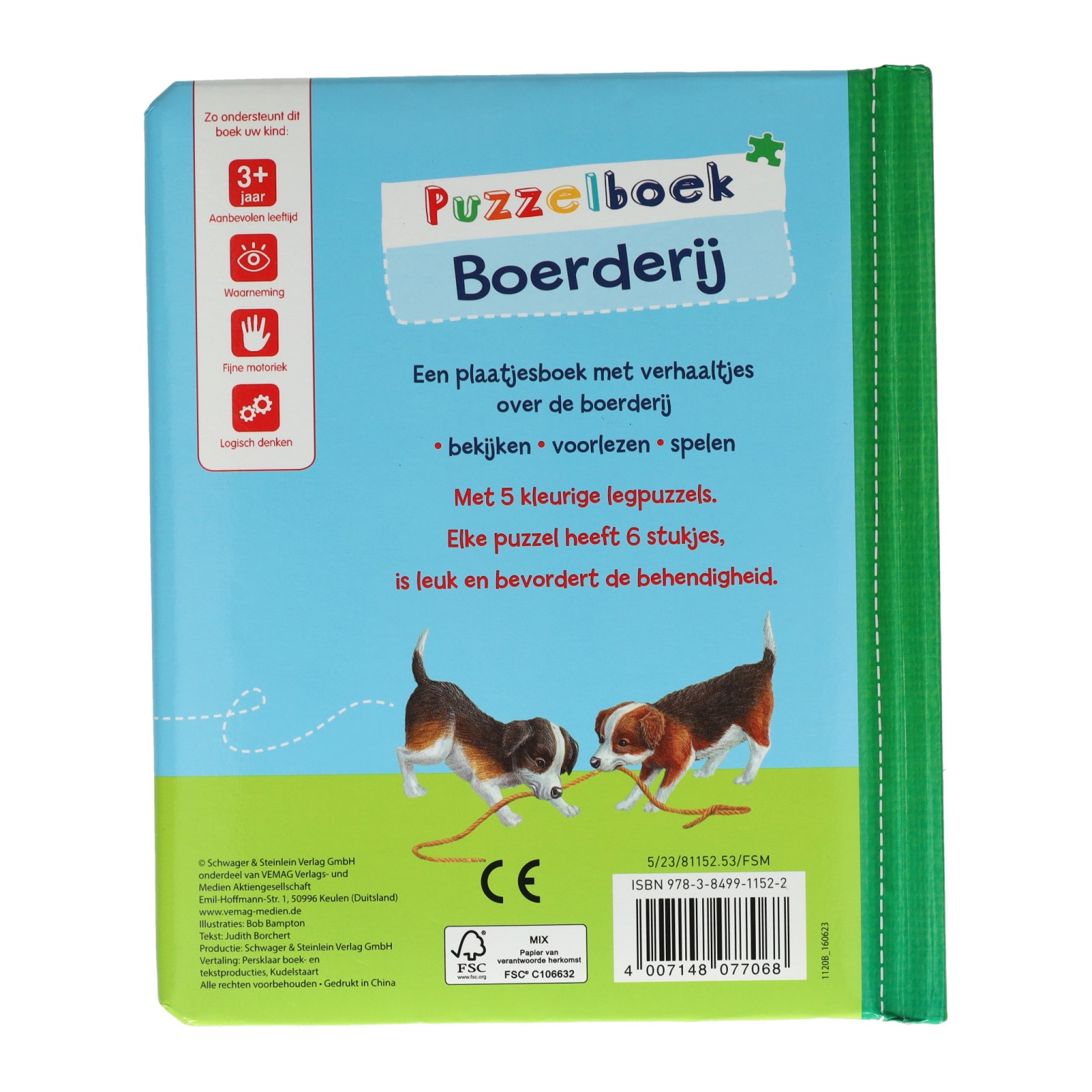 Puzzelboek Boerderij