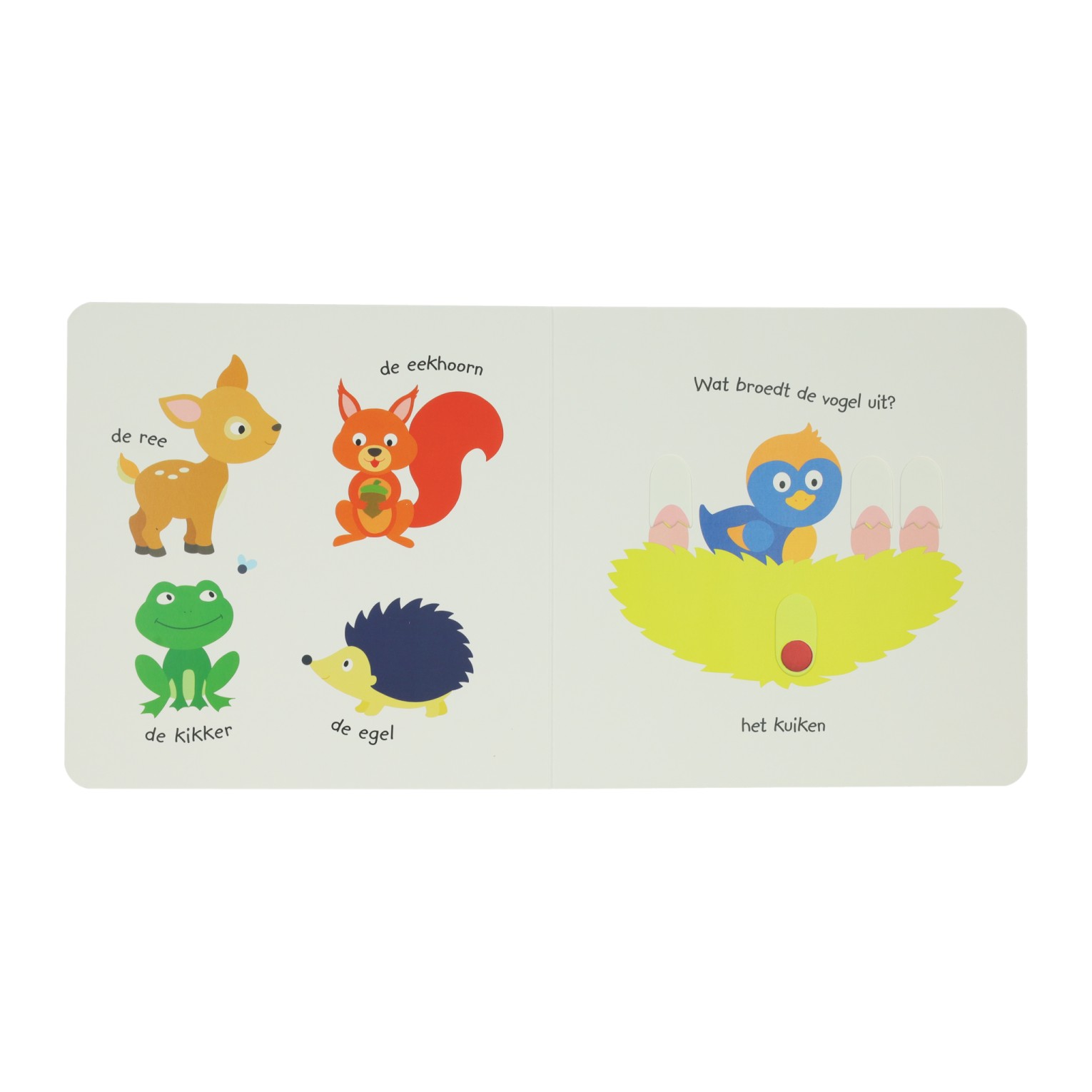 Livre coulissant en carton - Jouer et apprendre les animaux