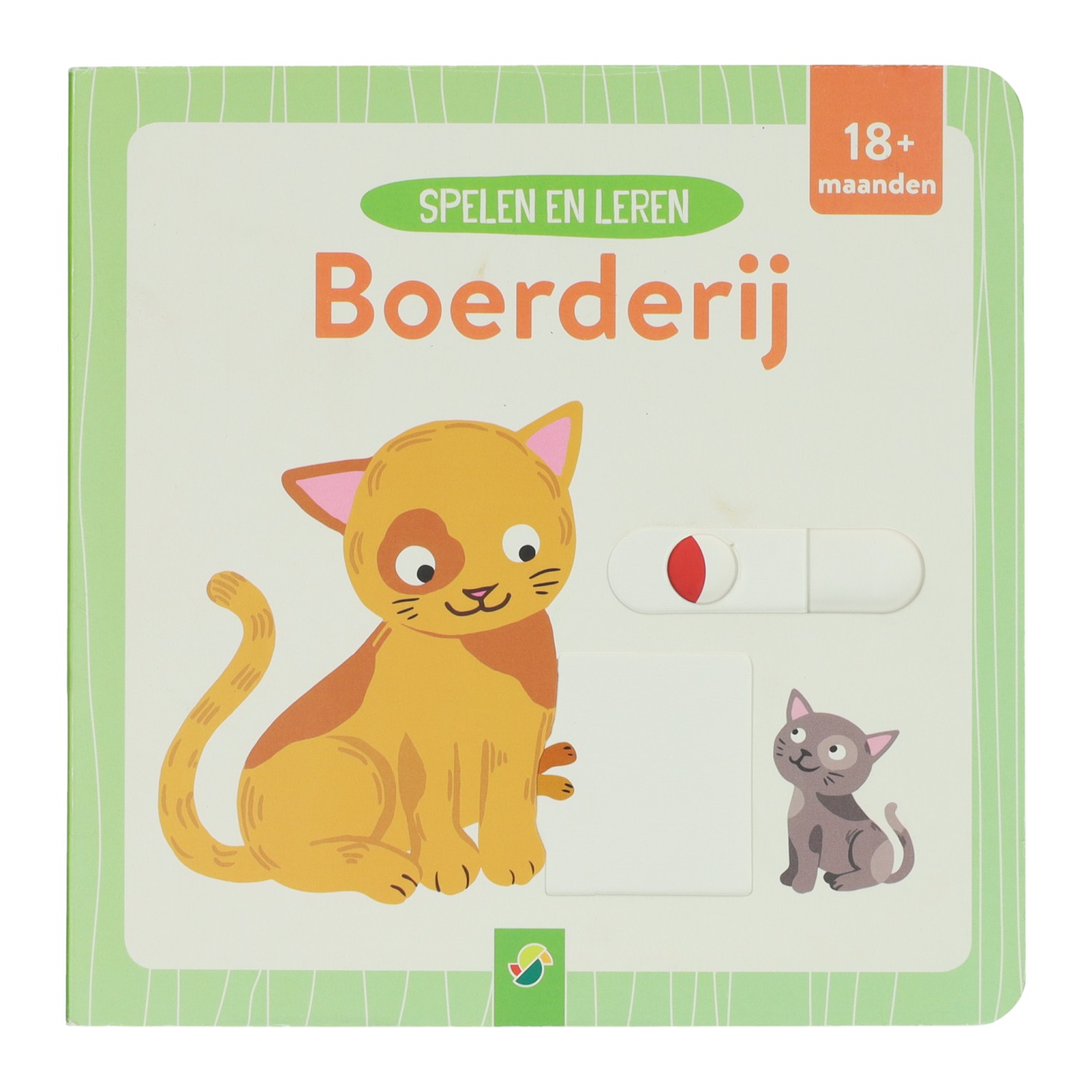 Livre coulissant en carton - Jouer et apprendre à la ferme