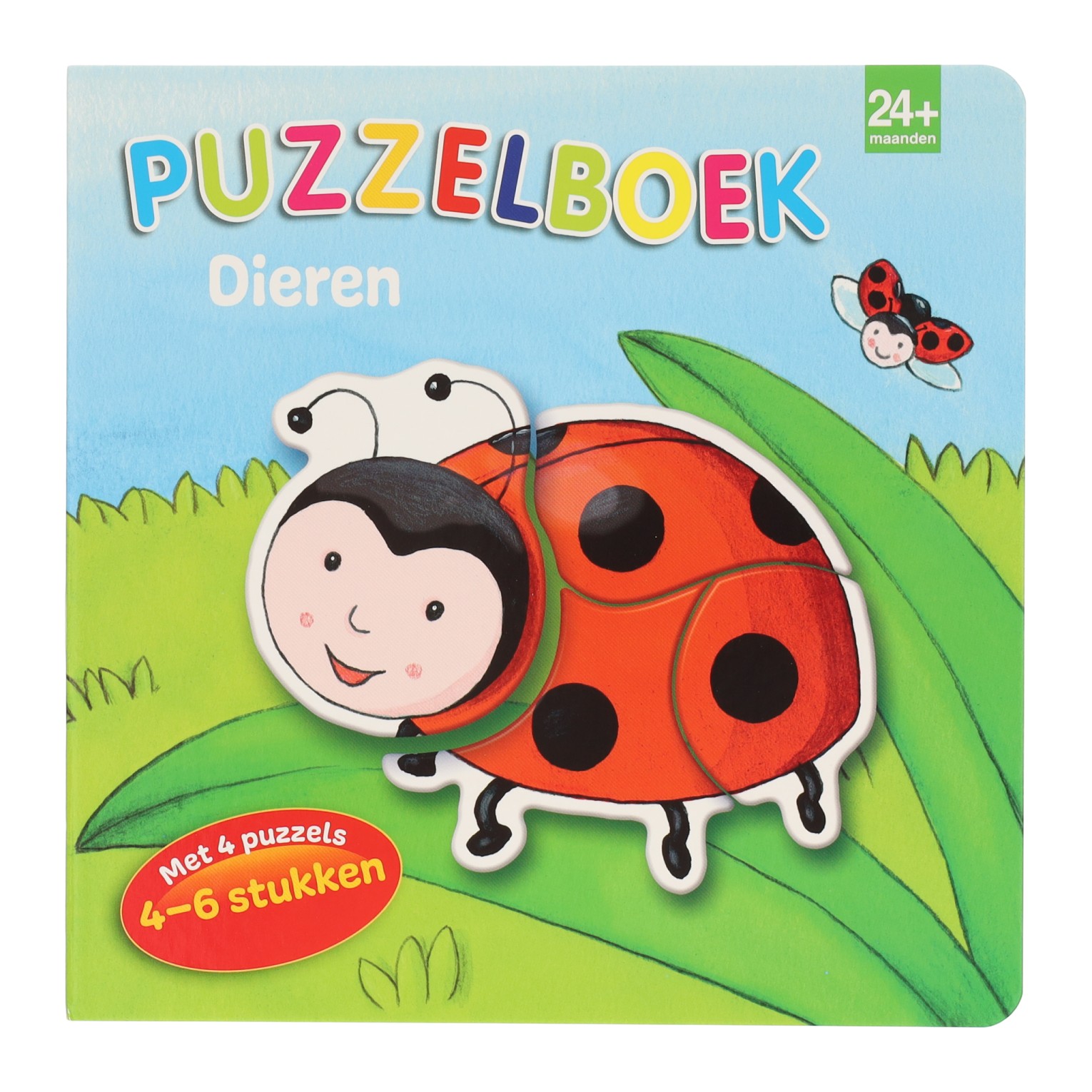 Livre de puzzles Animaux - 4 puzzles