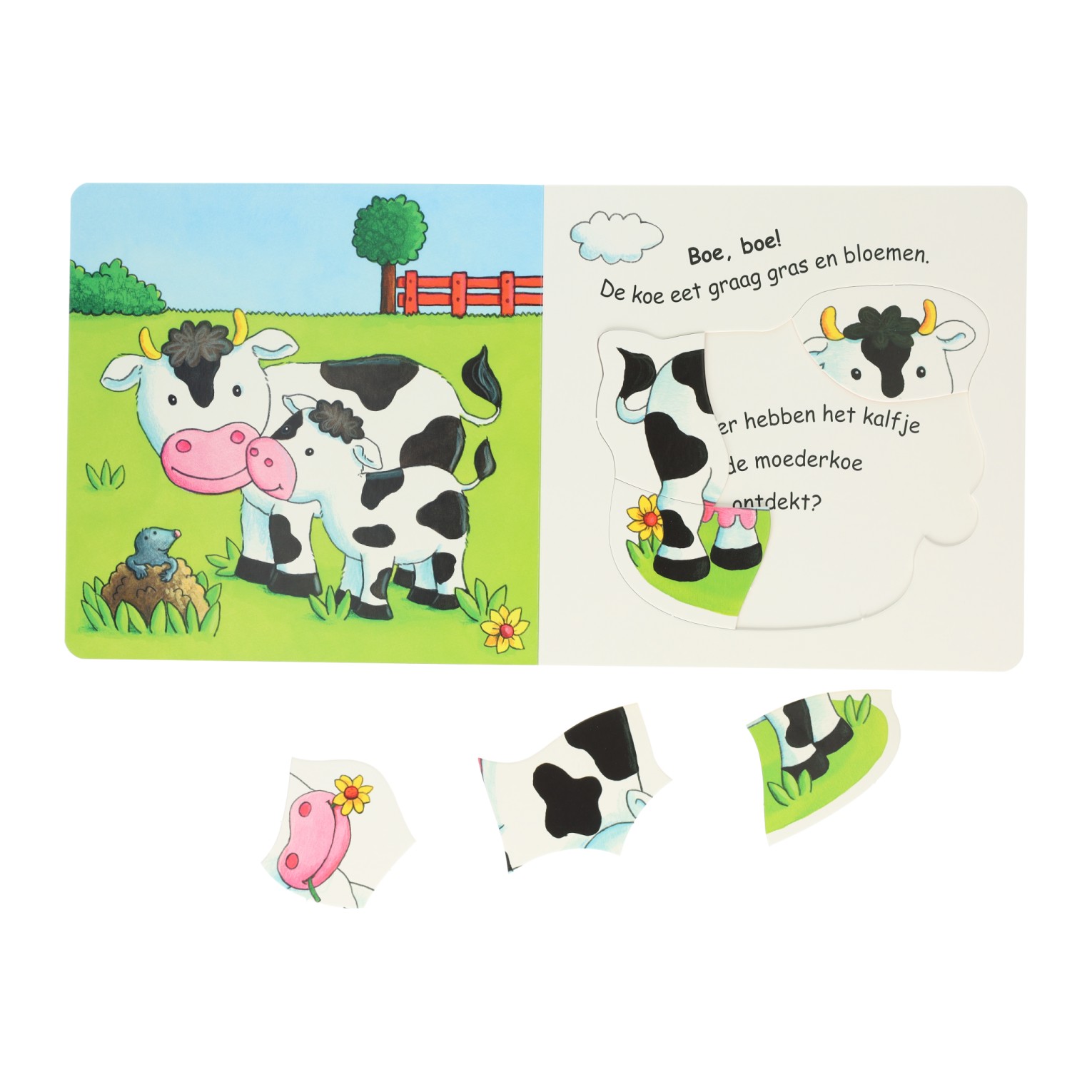 Puzzelboek Boerderij - 4 Puzzels