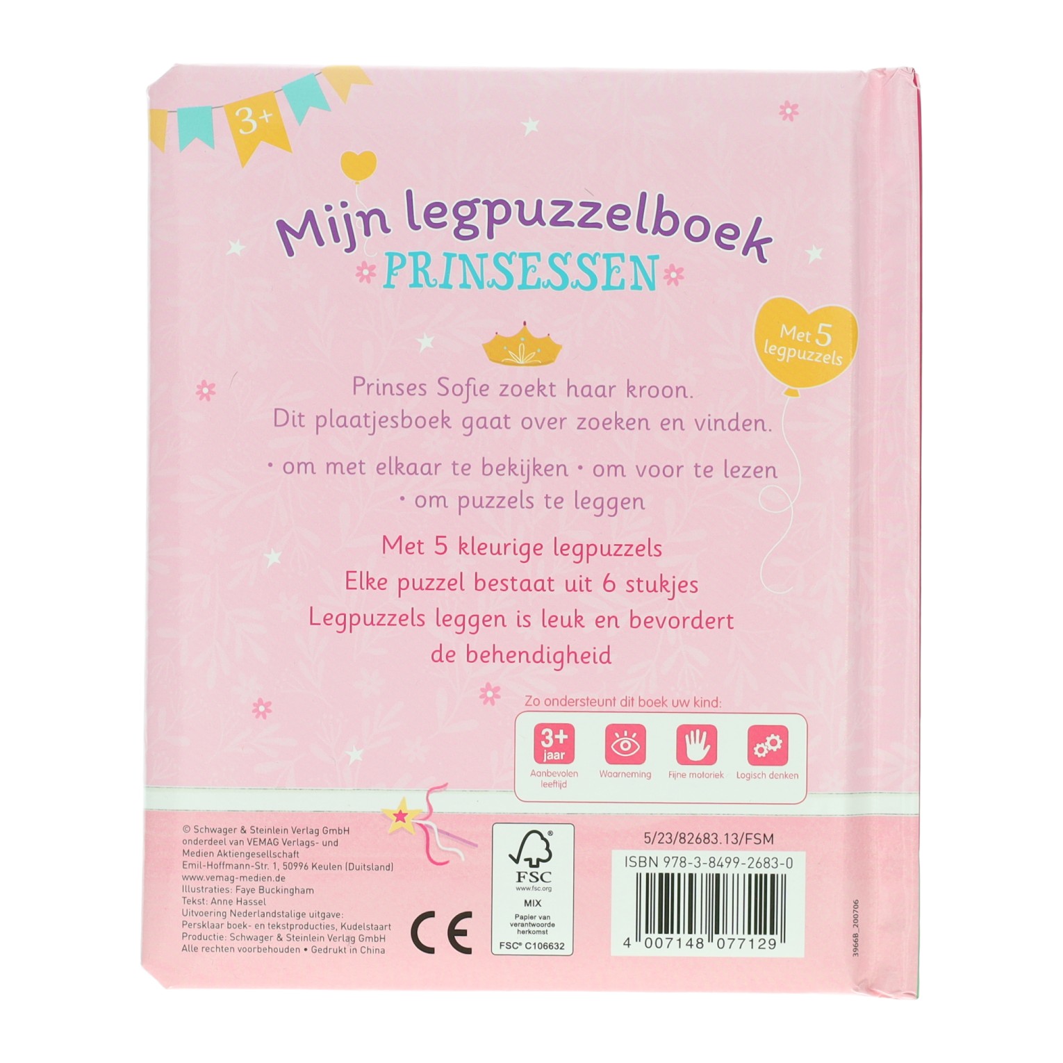 Mijn legpuzzelboek Prinsessen