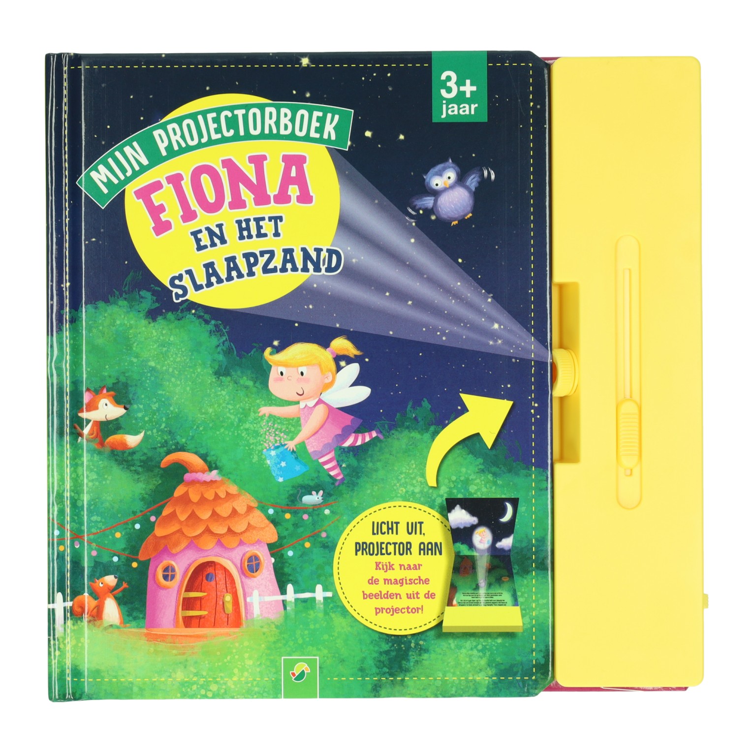 Mon livre projecteur Fiona dans le sable endormi