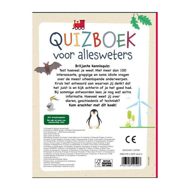 Quizboek voor Allesweters - Vanaf 8 Jaar