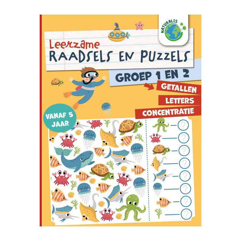 Leerzame Raadsels en Puzzels - Groep 1 en 2