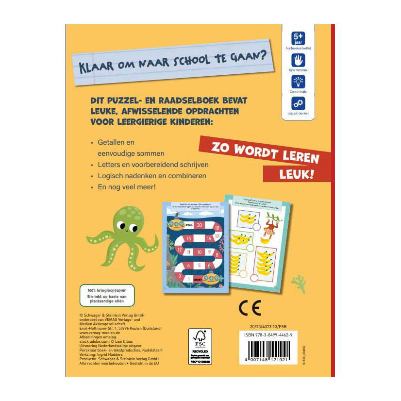 Leerzame Raadsels en Puzzels - Groep 1 en 2