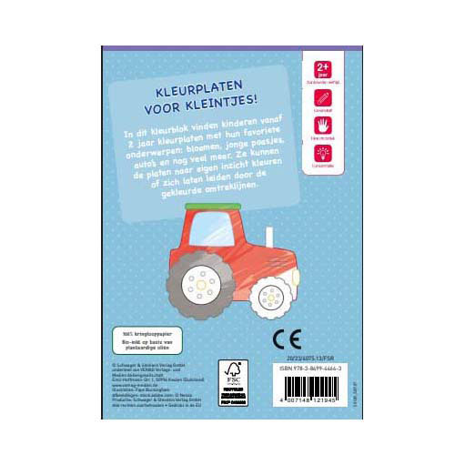 Mijn Eerste Kleurblok - Vanaf 2 Jaar