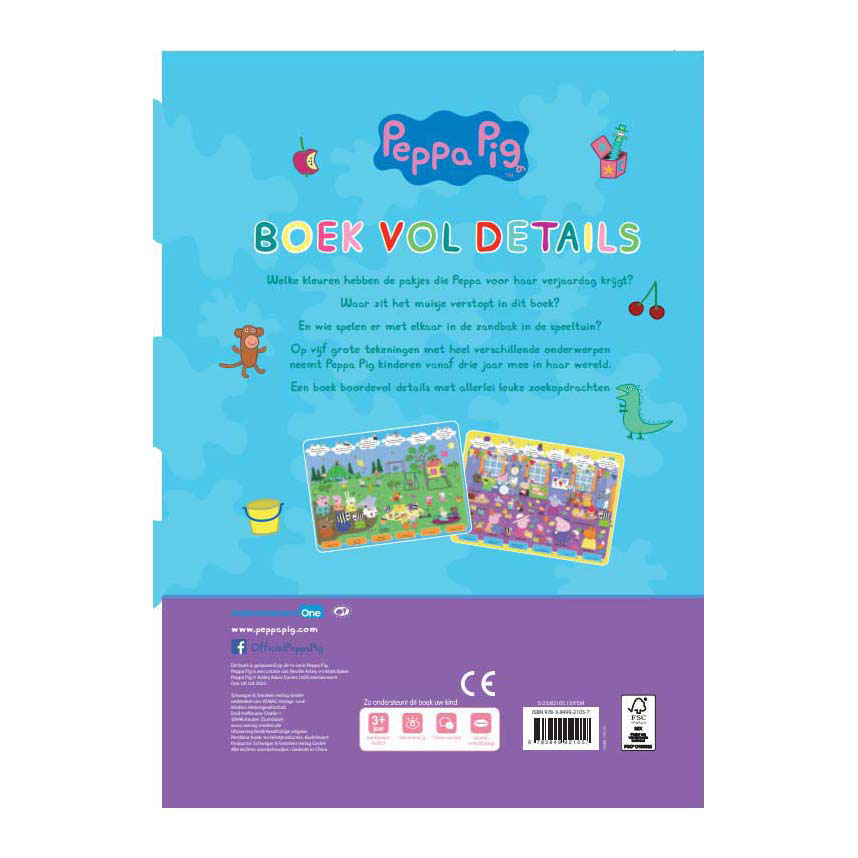 Boek Vol Details met Leuke Zoekopdrachten - Peppa Pig