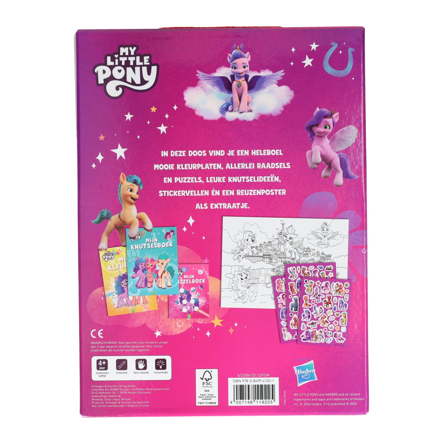 Activiteitenpakket My Little Pony - 7dlg.