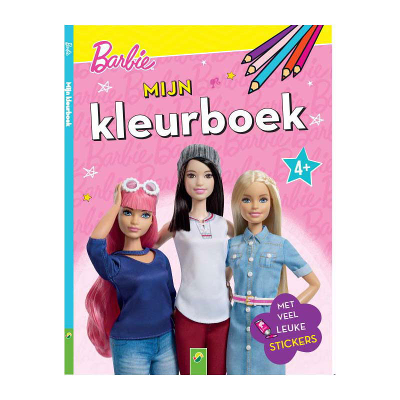 Mein Malbuch mit Stickern - Barbie