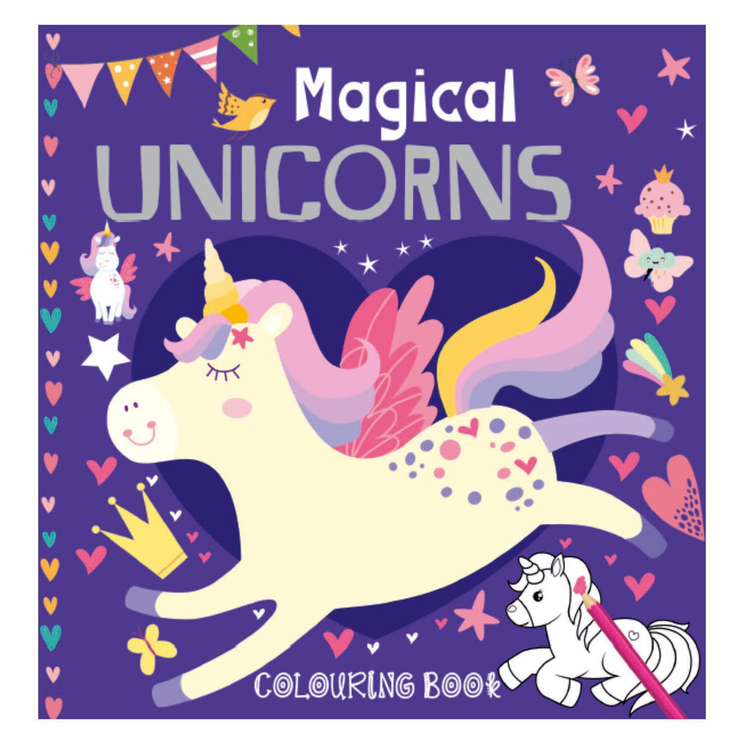 Magical Unicorns Kleurboek - 128pag.