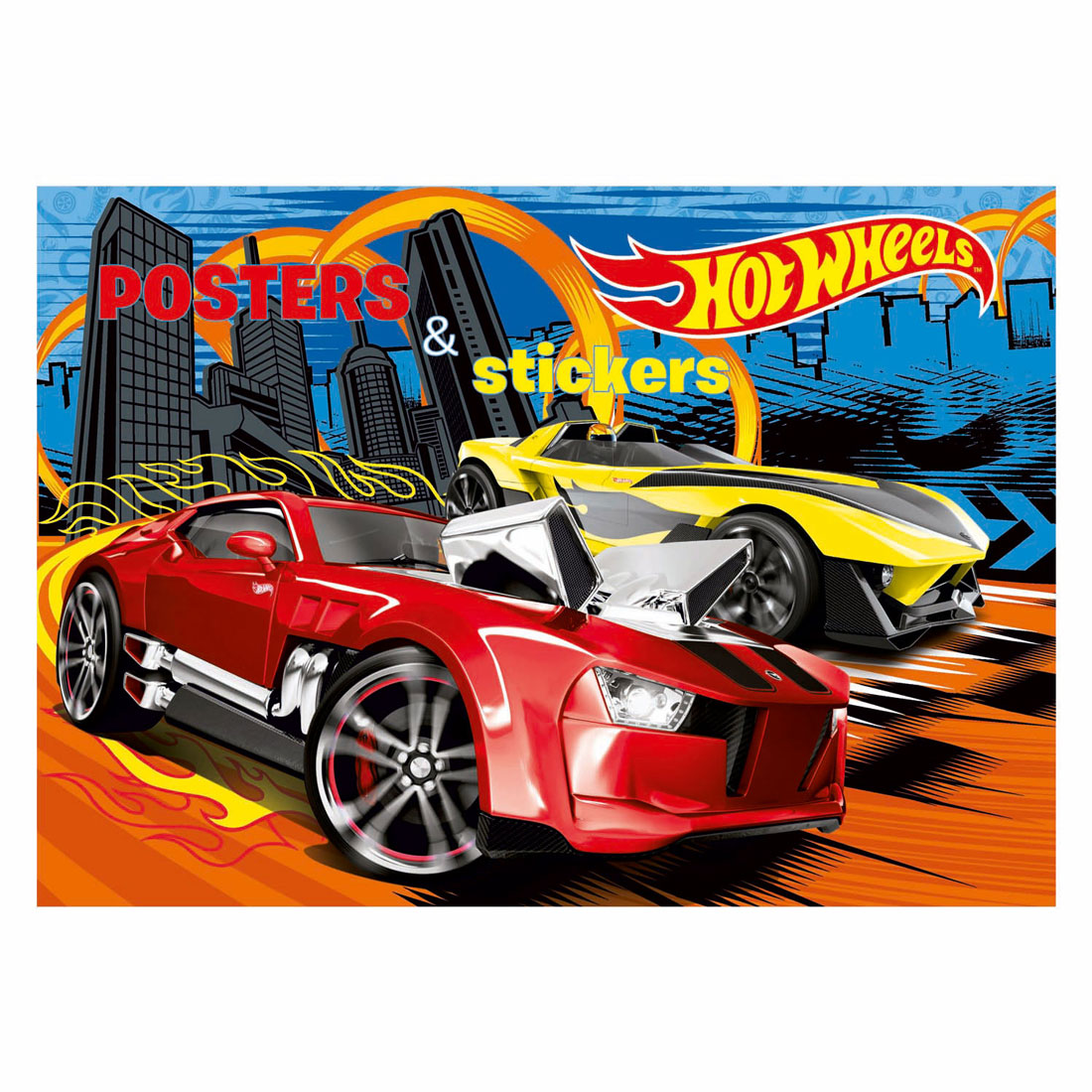 Hot Wheels Posters & Stickersboek