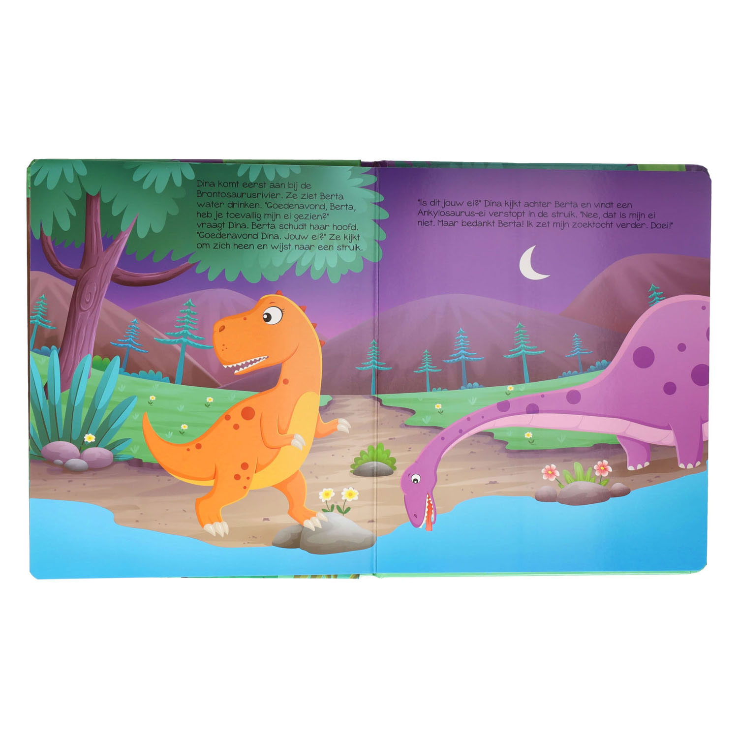 Kartonboek met Zaklamp Dinosaurus - 3jr.