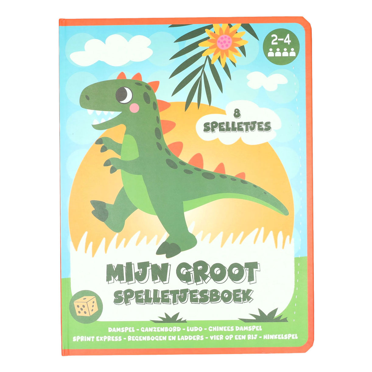 Livre de jeux de société : 8 jeux de dinosaures - 3 ans