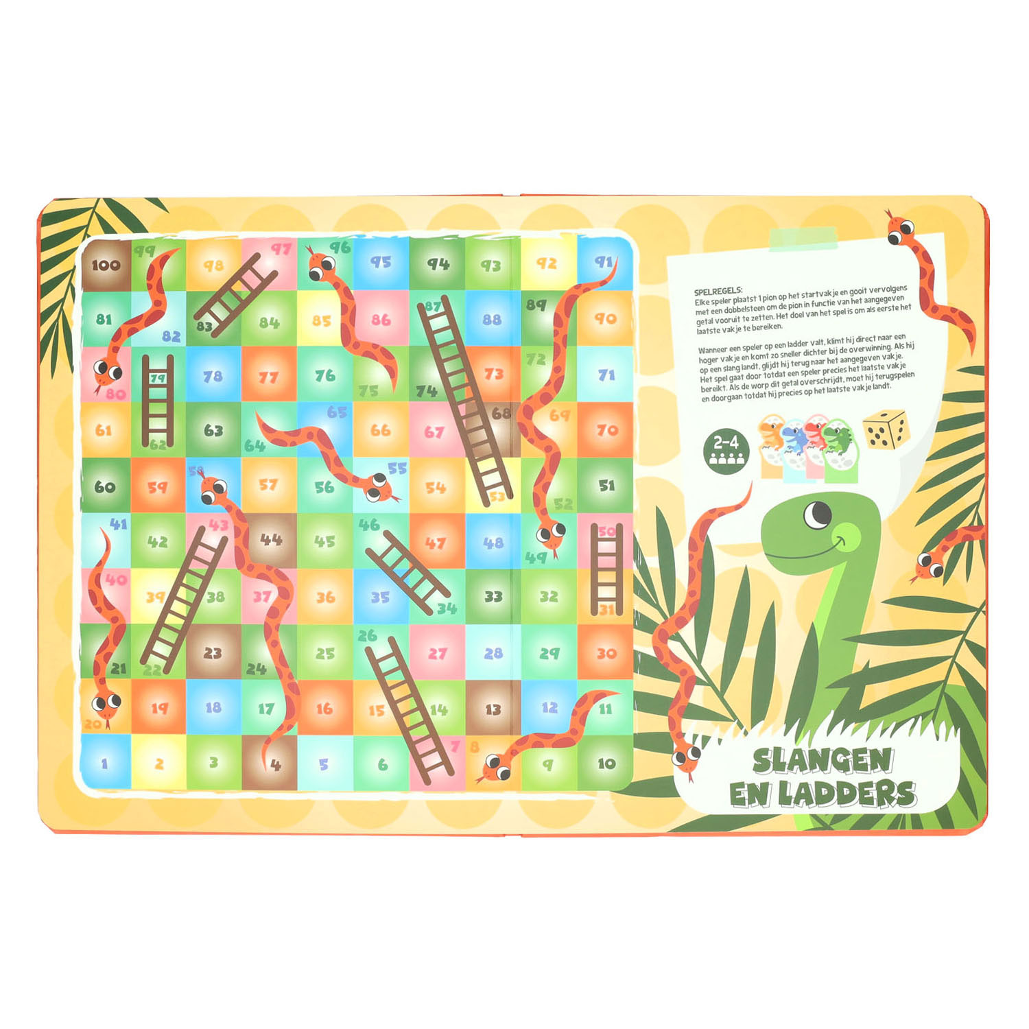 Livre de jeux de société : 8 jeux de dinosaures - 3 ans