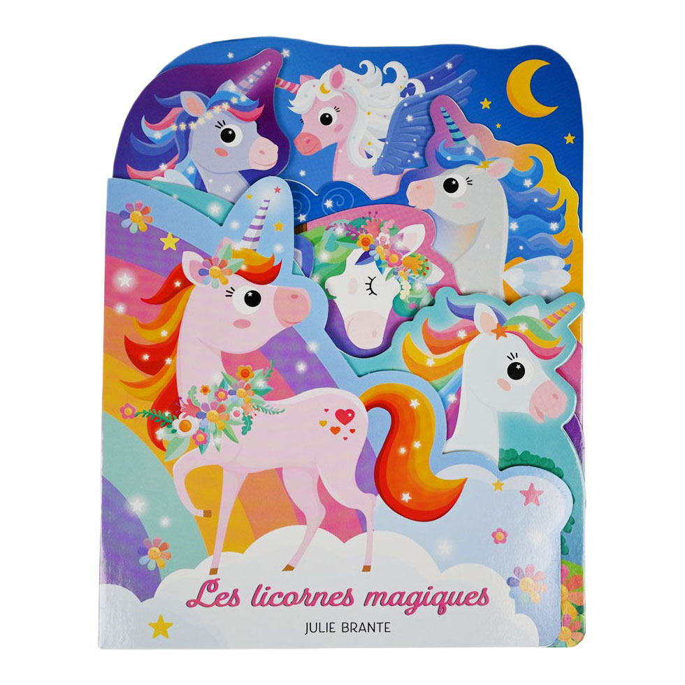 Shaped Kartonboekje Eenhoorn - 3jr.