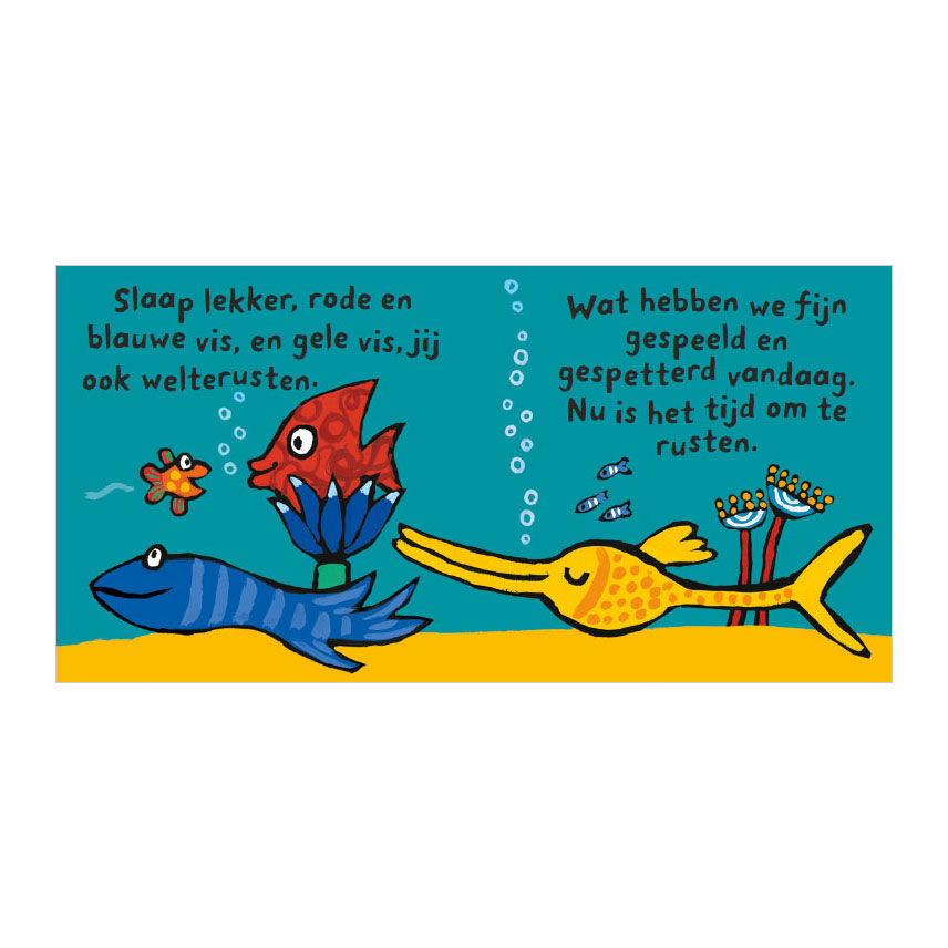 Livre cartonné Bonne nuit petit poisson